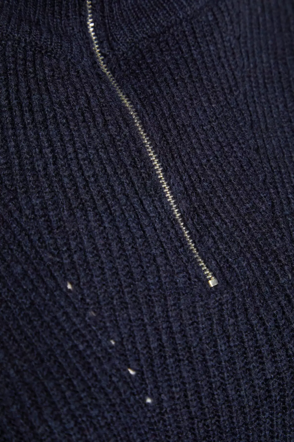 Zip-up Knitwear Sweater