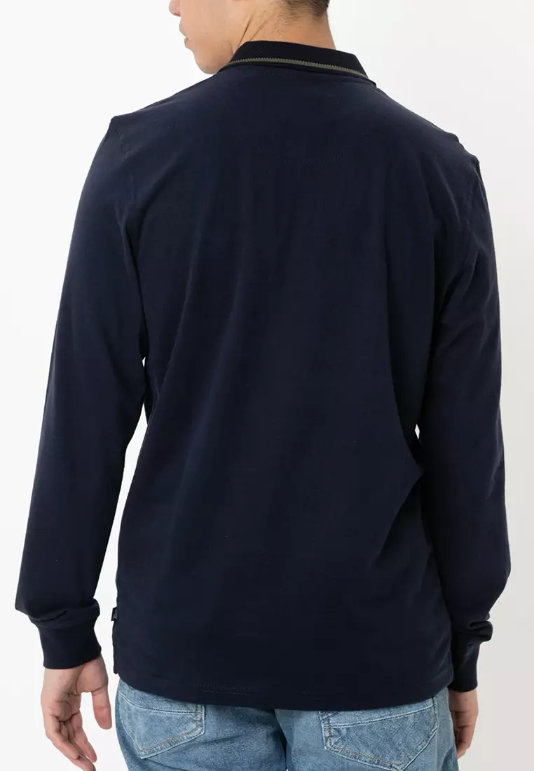Men's Long Sleeves Polo Shirt