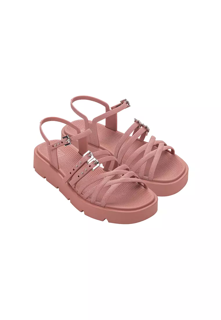 Discount on Zaxy  shoes - SKU: Zaxy Sparkle Sand Nude Comfortable Sandals for Ladies
