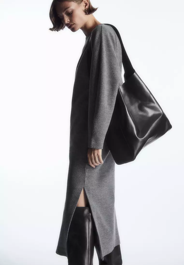Cos shop dress grey