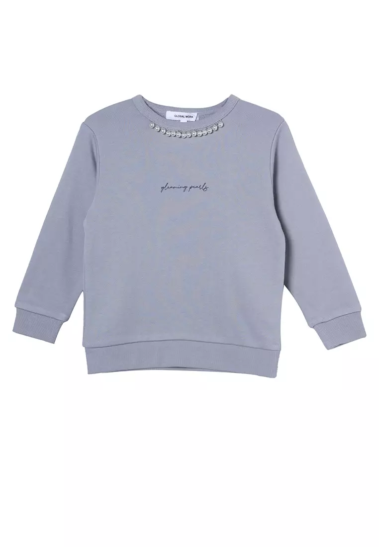 \u3010KIDS\u3011Graphic Print Sweatshirt