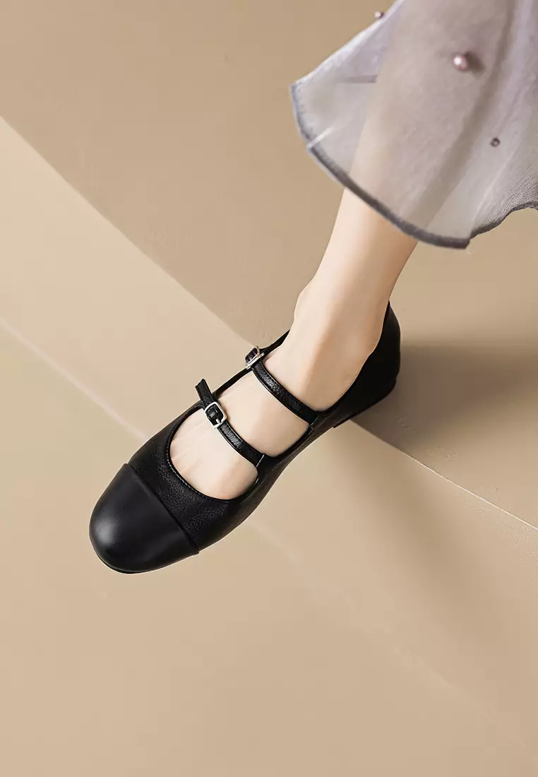 Double Strap Mary Jane Shoes WW883-1