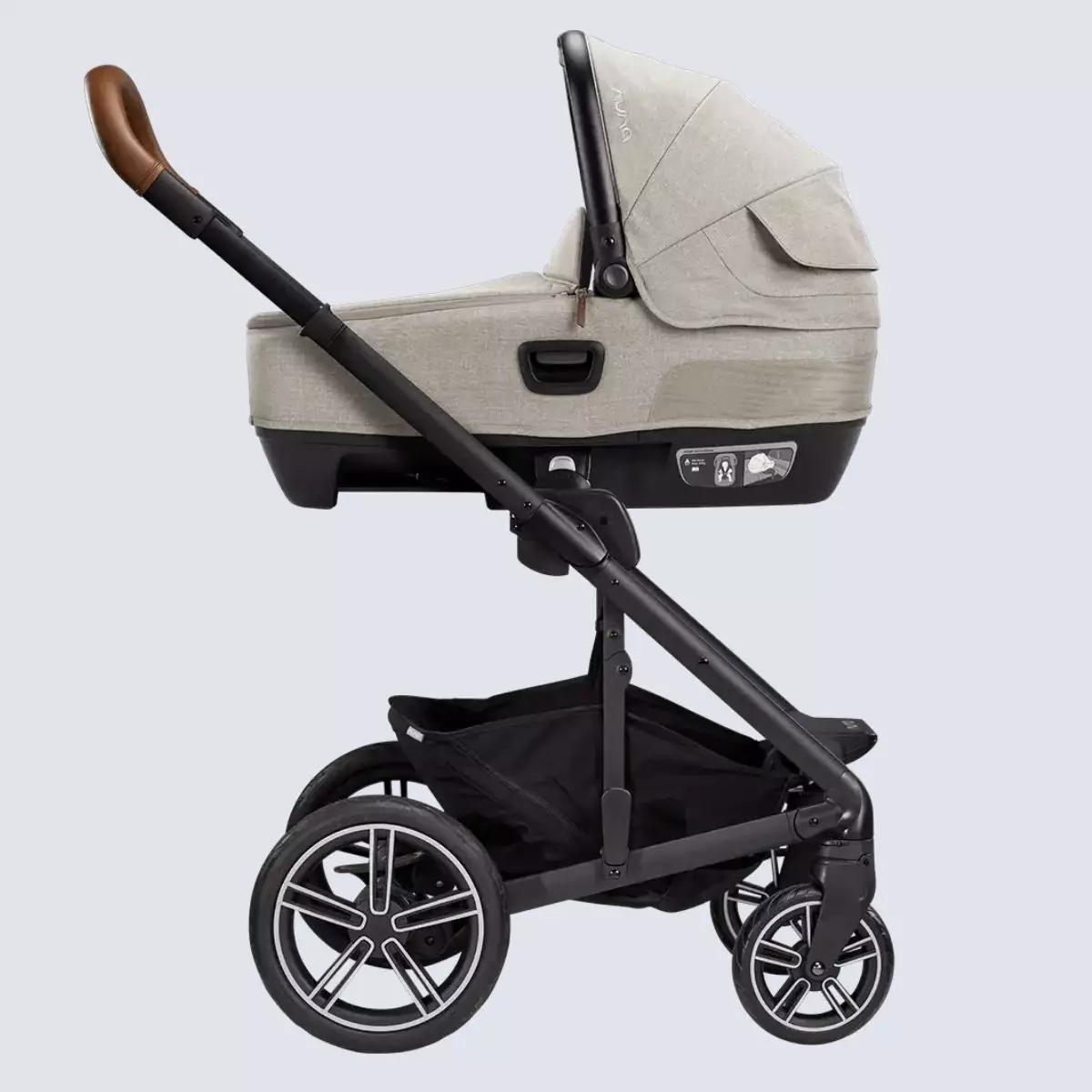 Nuna Complete Triv™ Next Stroller Bmw Collection Graphene With Cari™ Aire Carry Cot Pine - Kereta Dorong Bayi