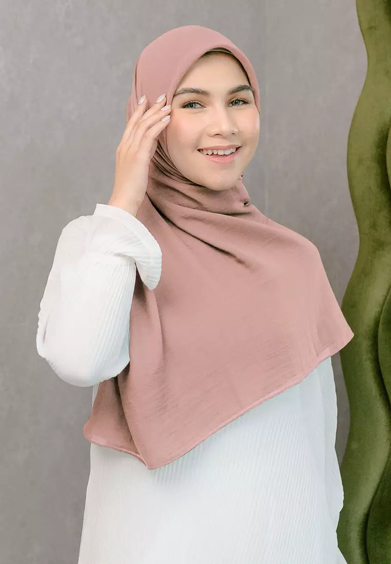 Mima Square Syari Dark Dusty Pink