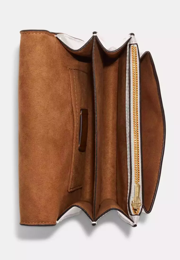 Coach Mini Klare Crossbody In Signature Canvas Light Khaki Chalk