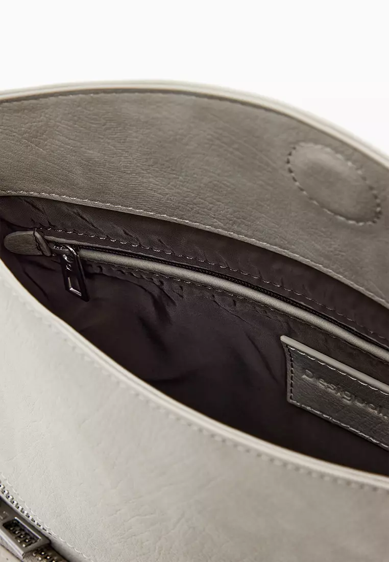 Medium 3D logo crossbody bag