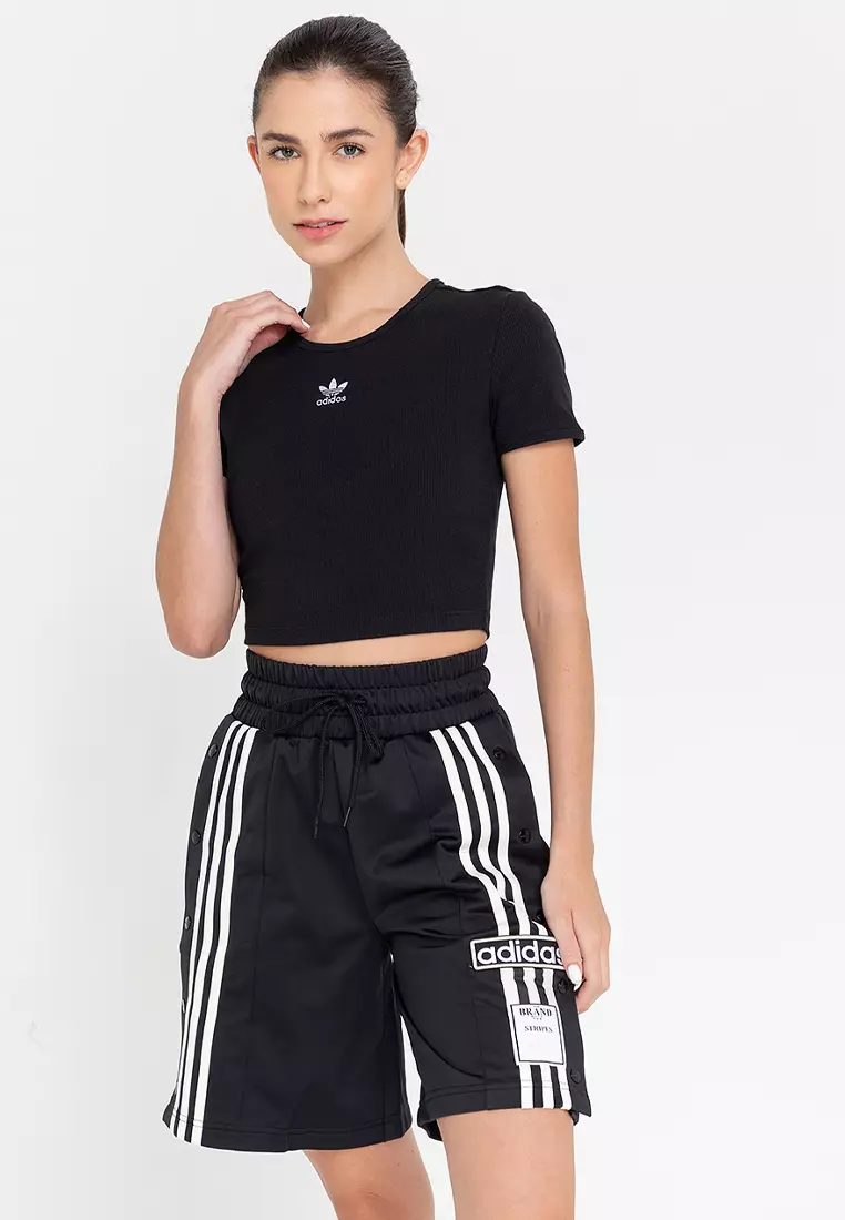 Buy ADIDAS essentials rib t shirt 2024 Online ZALORA Philippines