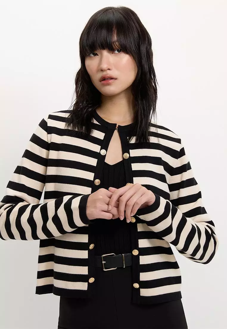 Striped Cardigan