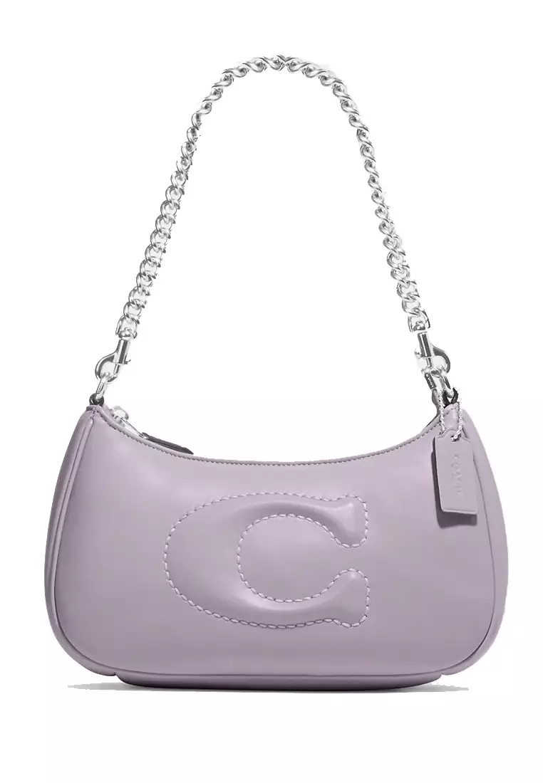 Coach eggplant online handbag