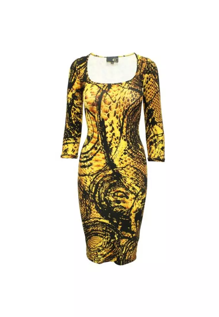 Cavalli hot sale snake dress