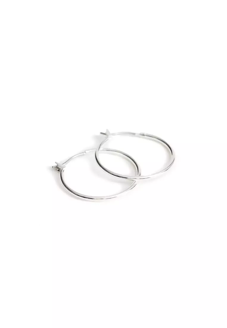 Buy & Other Stories Glossy Hoop Earrings Online ZALORA Malaysia