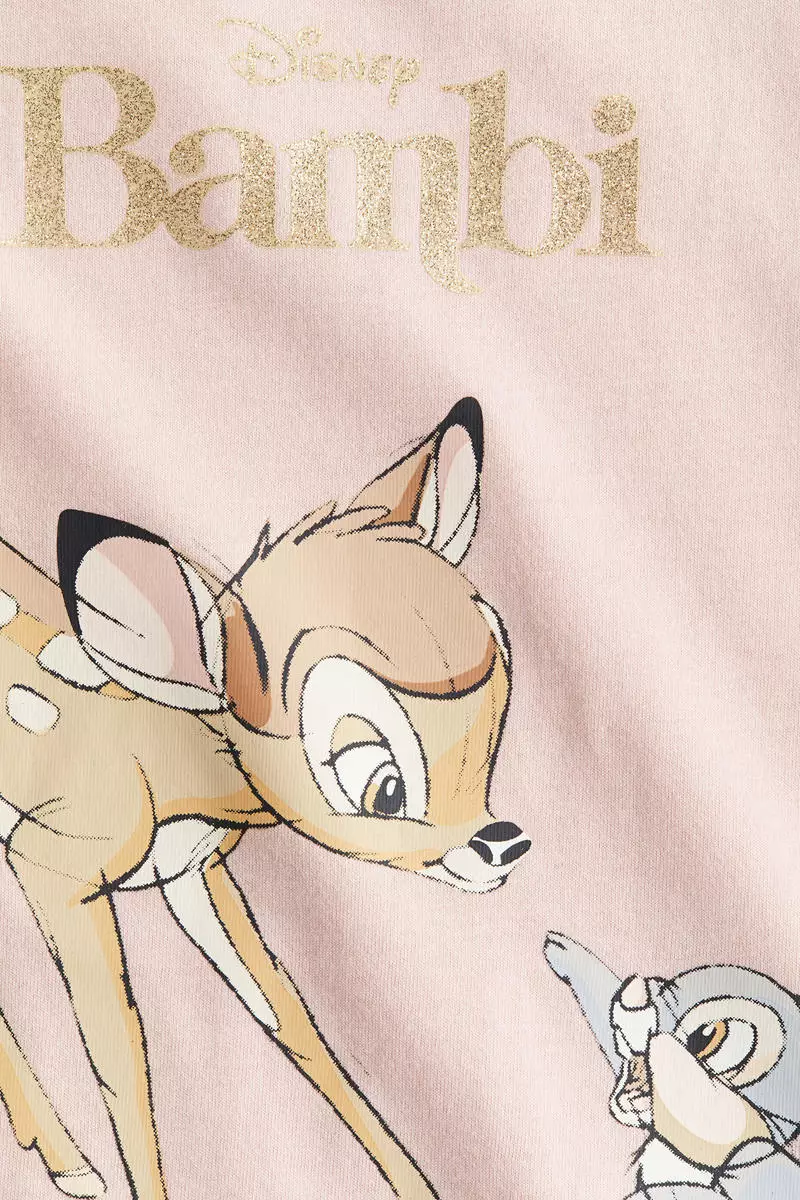 Printed cotton T-shirt