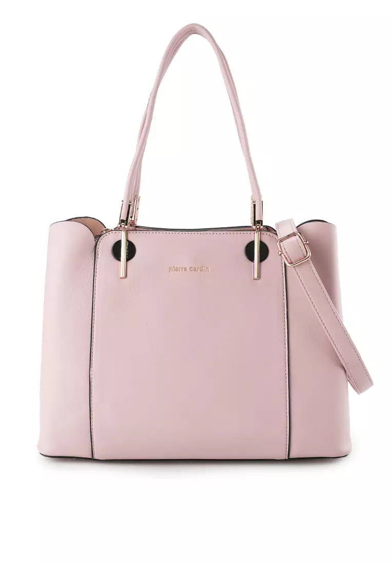 Pierre cardin pink store bag