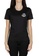 Moncler black Moncler Three-Dimensional Stamped Logo T-Shirt in Black 614CAAAC2D62B3GS_4