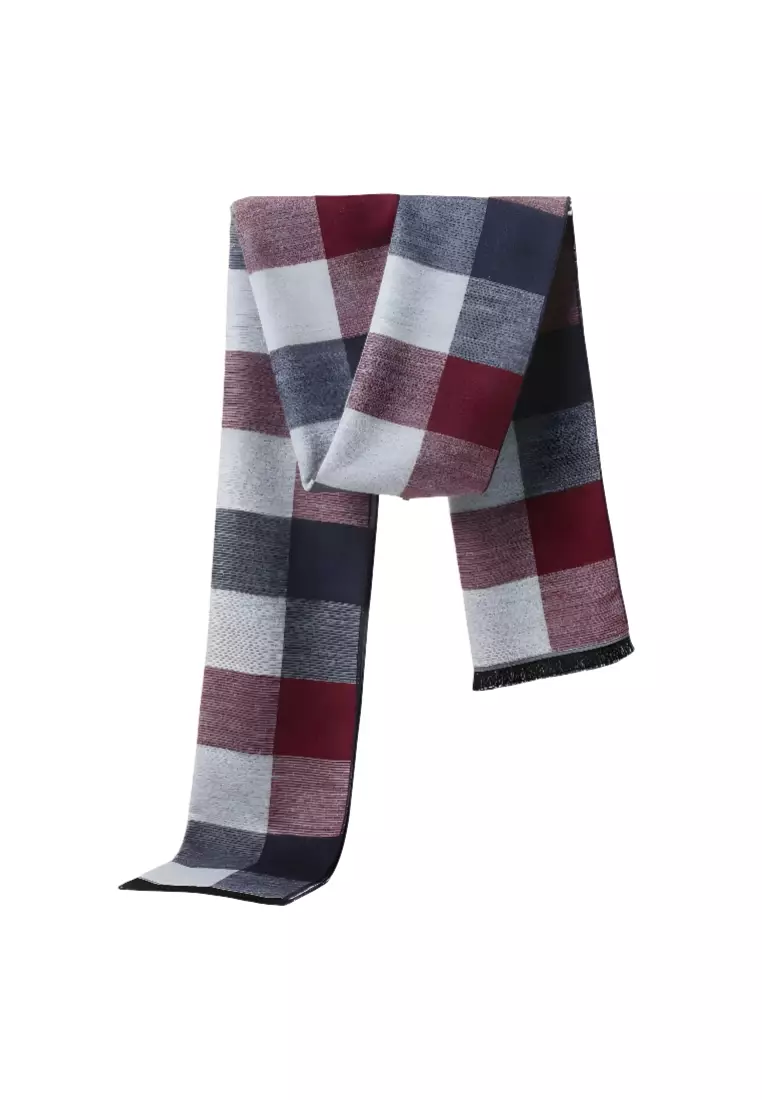 Men's Warm Scarf for Autumn and Winter - Thick Korean Style Long, Versatile Scarf