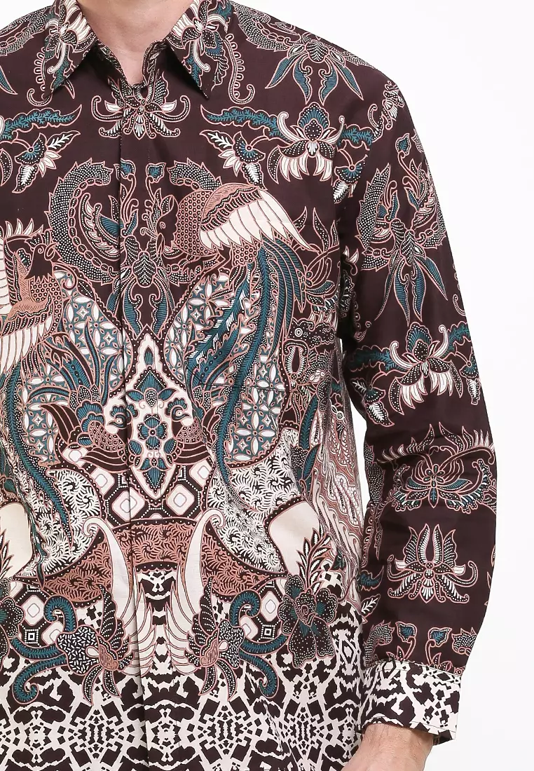 Jaden Shirt Kemeja Batik Katun Lengan Panjang