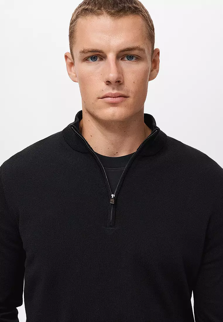100% Merino Wool Perkins Neck Sweater