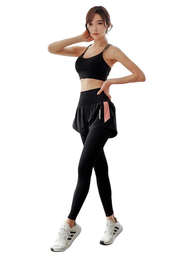 YG Fitness multi (2PCS) Quick-Drying Running Fitness Yoga Dance Suit (Bra+Bottoms) 5ED10US798F52CGS_1
