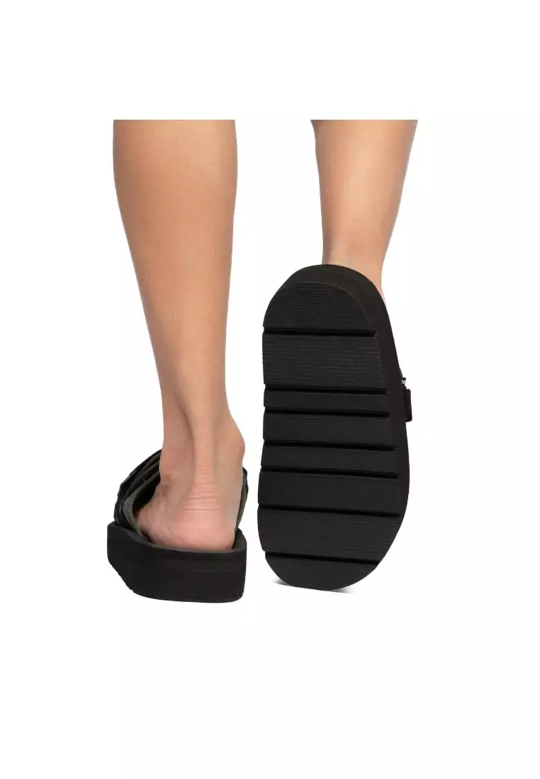 Achromo Lith Sandal Casual Slip On Green Unisex / Sandal Slide Hiking Adventure