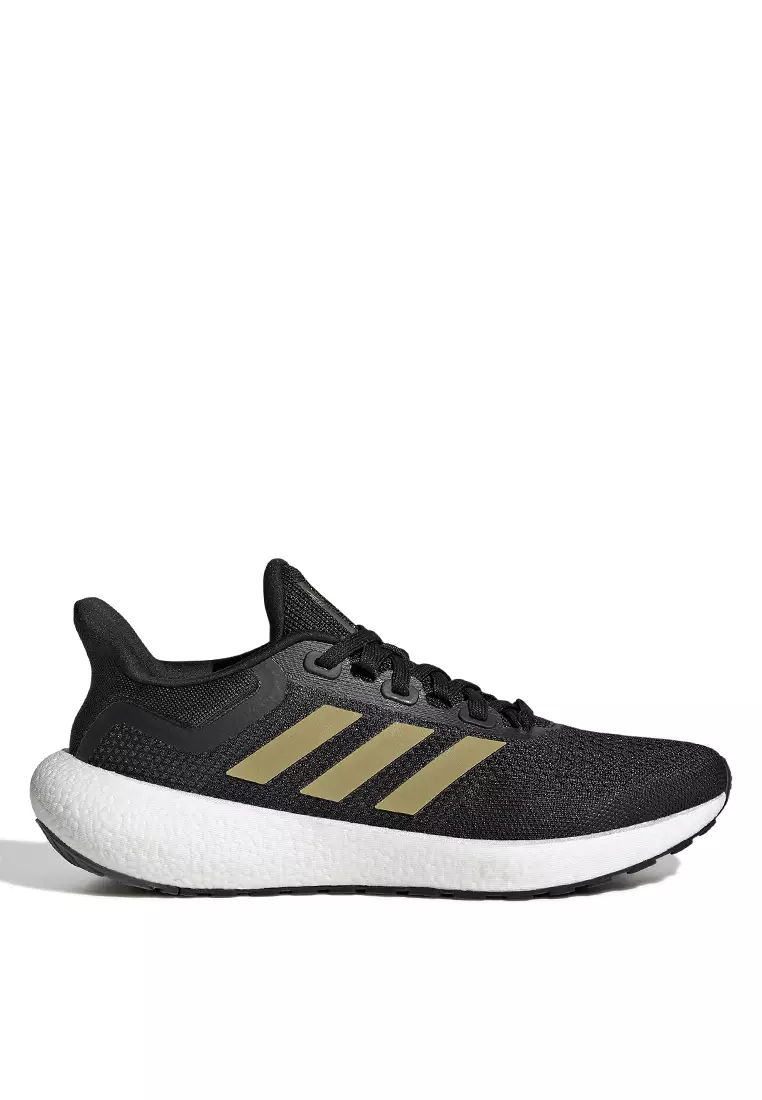 Womens adidas gold on sale stripe