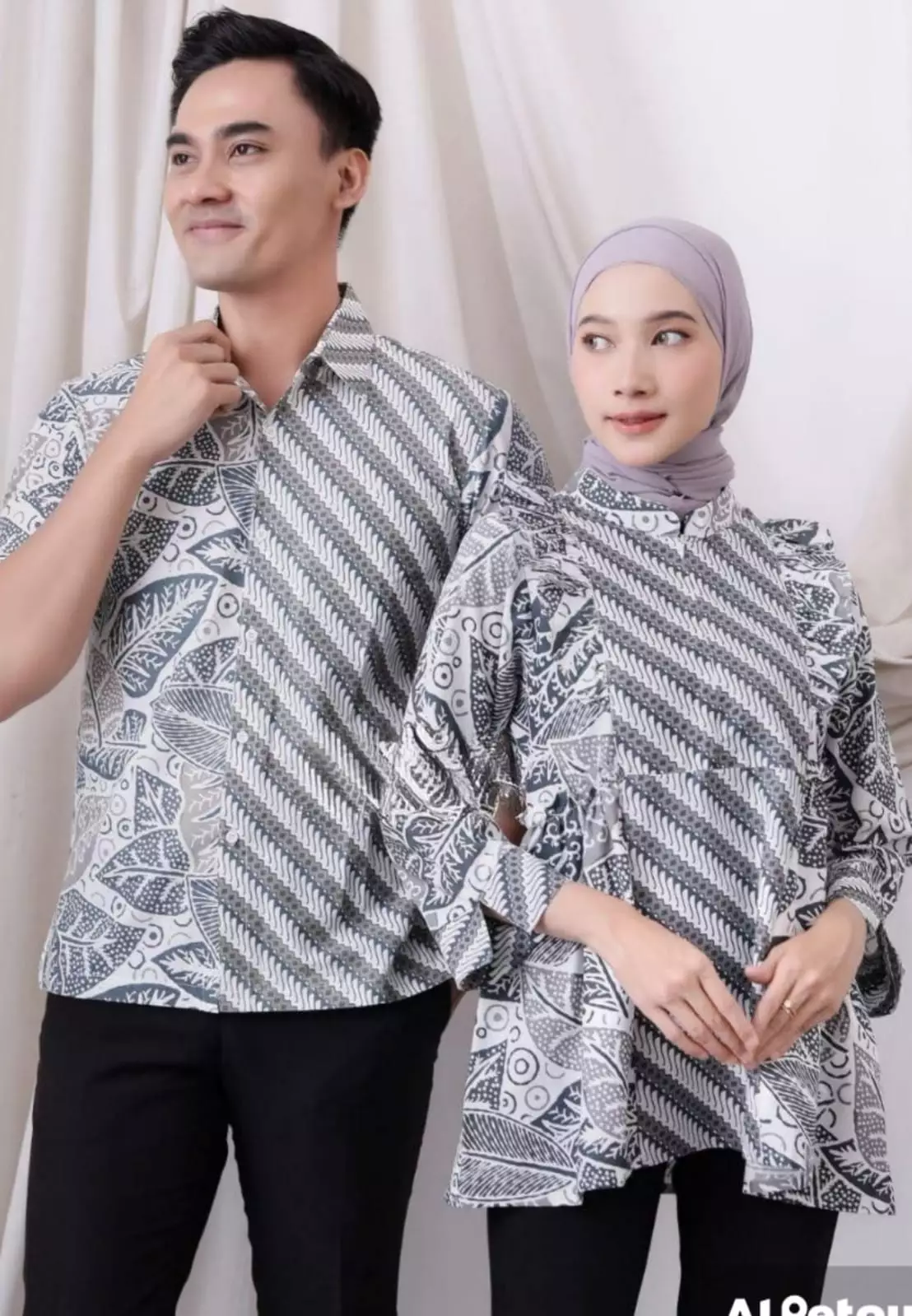 Jual Elegant Batik Kemeja Batik Pria Premium Elegant Lengan Pendek ...