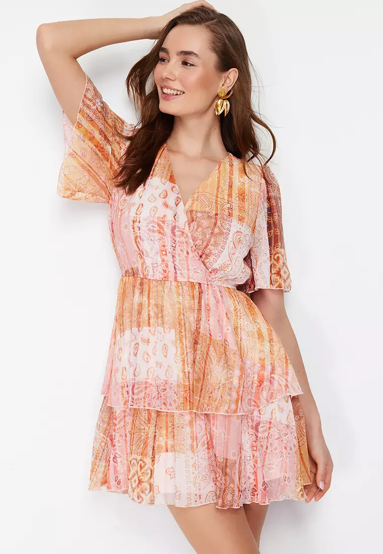 Buy Trendyol Chiffon Mini Dress 2025 Online ZALORA Philippines