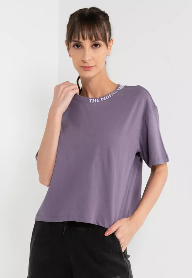 Purple the north face jacket top