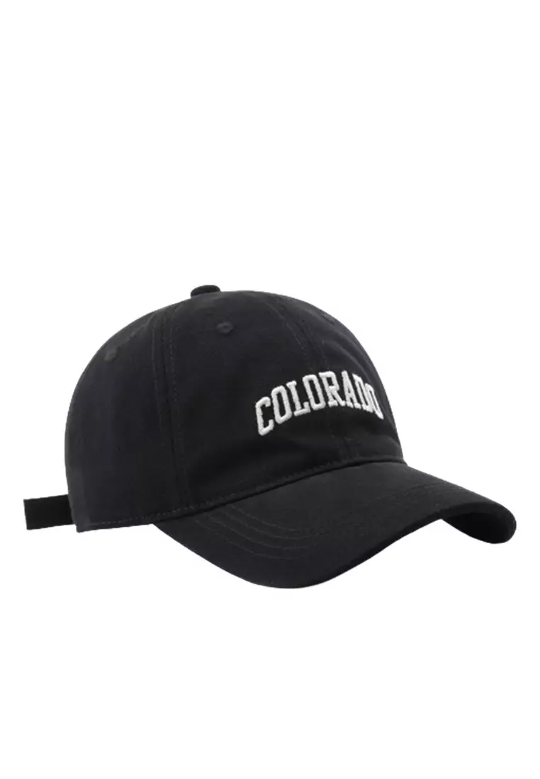 Topi Baseball Cap Bordir 3D Casual Style Colorado ORIGINAL - Black