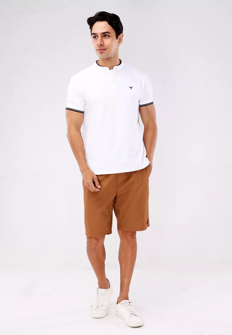 Henley Short Sleeves Comfort Fit