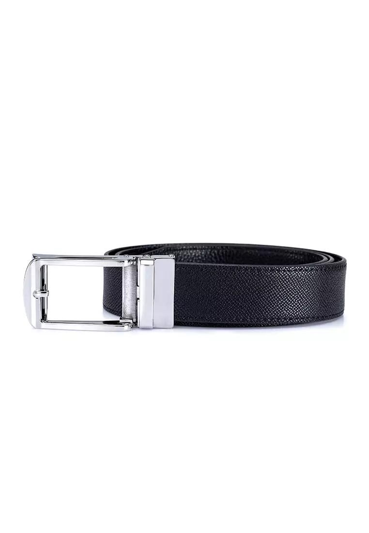 Saffiano Harness Buckle Belt