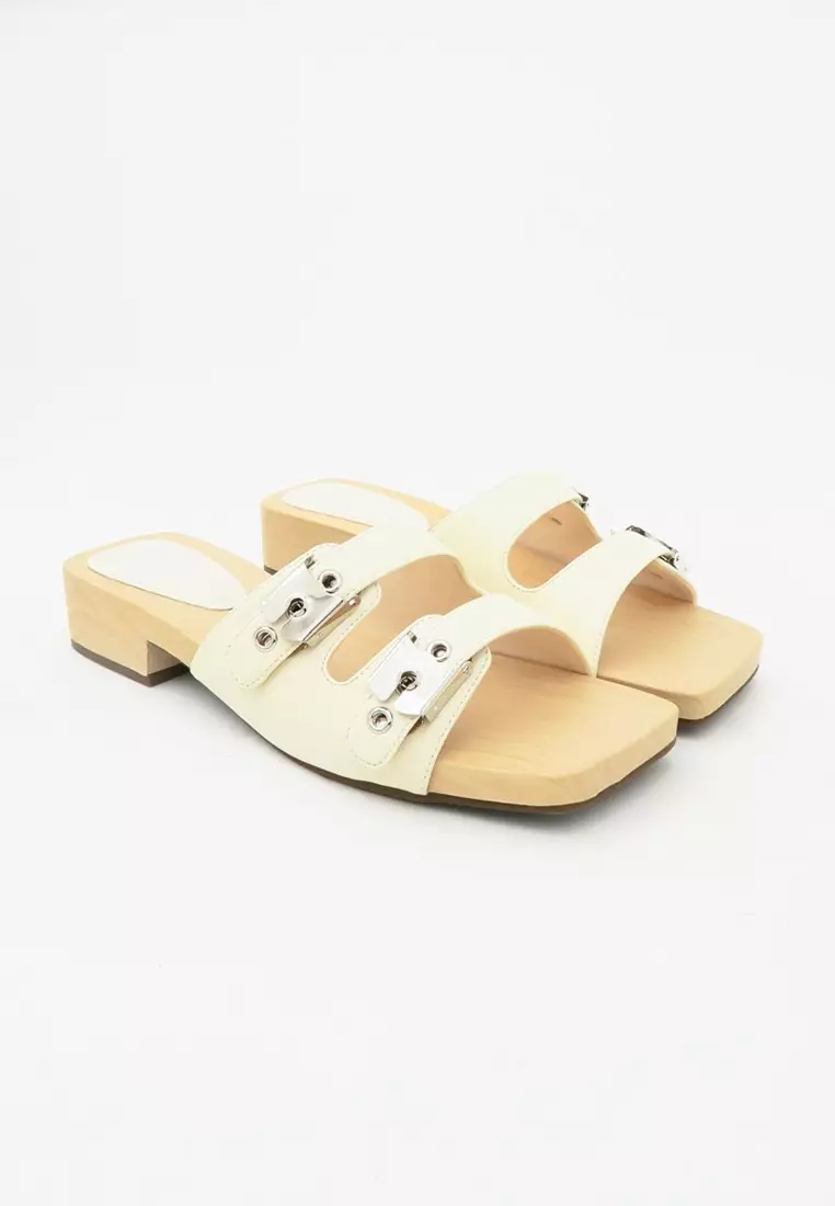 Slide On Heel Sandals