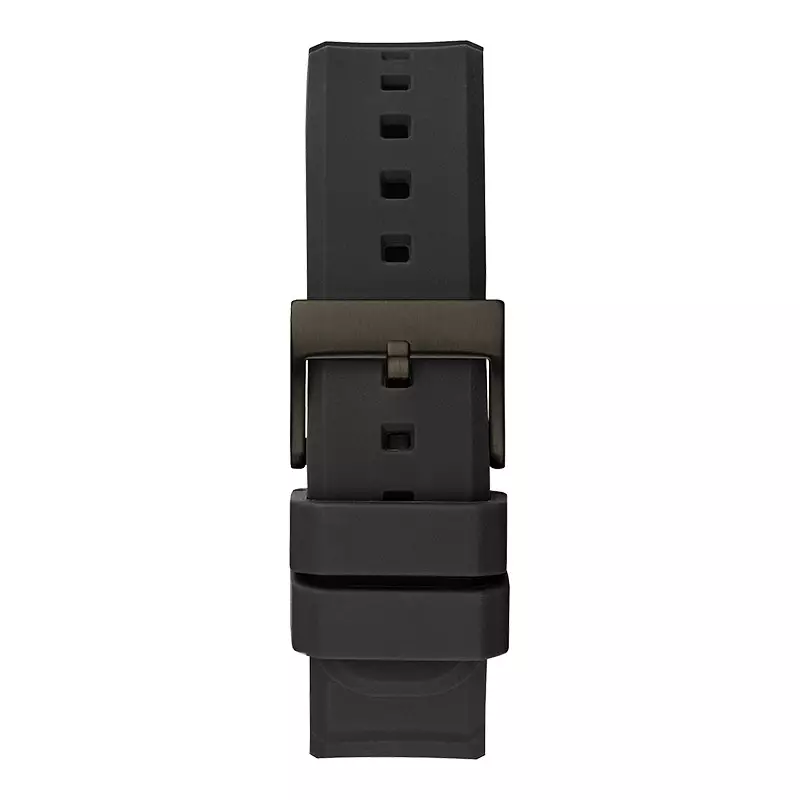 Jam Tangan Pria Guess G-Force GW0269G3 Digital-Analog Black Dial Black Silicone Strap