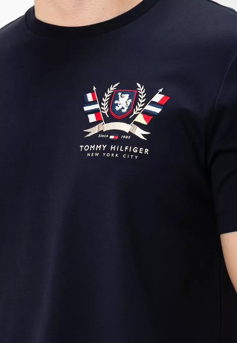 Crest Interlock T-Shirt - Tommy Mainline