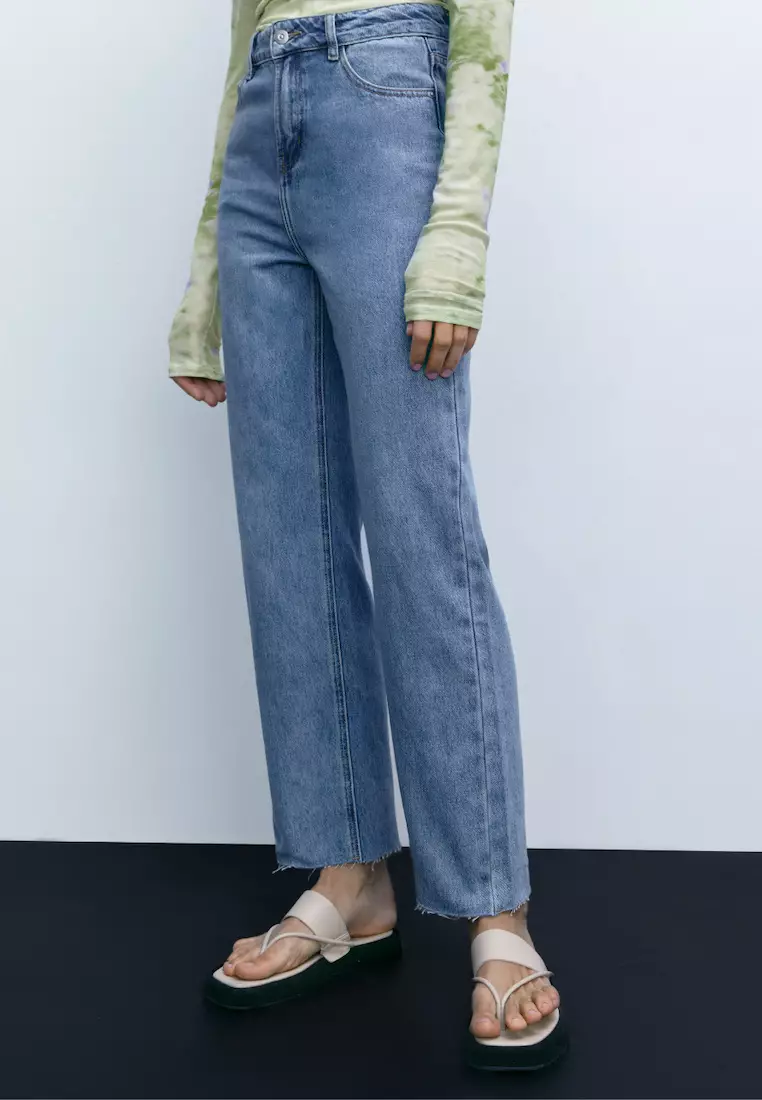 Next frayed hem jeans new arrivals