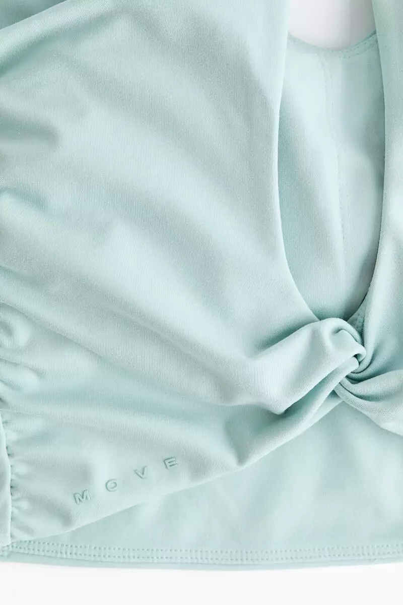 Twist-detail vest top with SoftMove™
