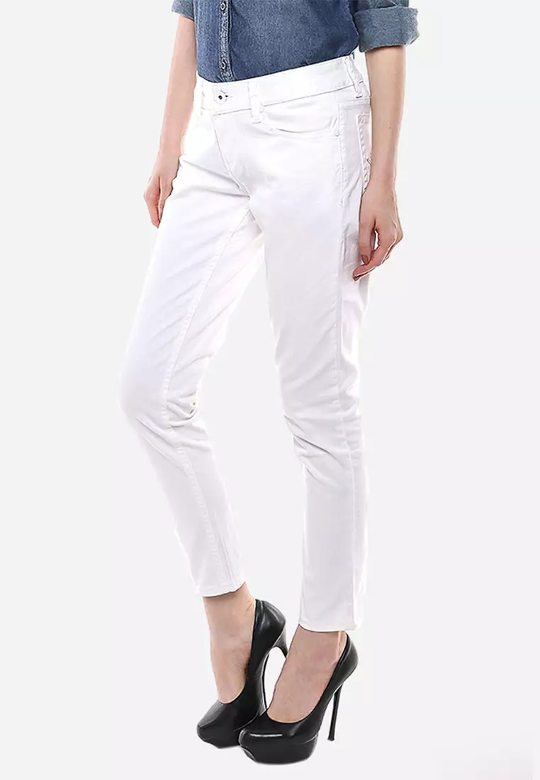 Celana Panjang - Putih - Katun