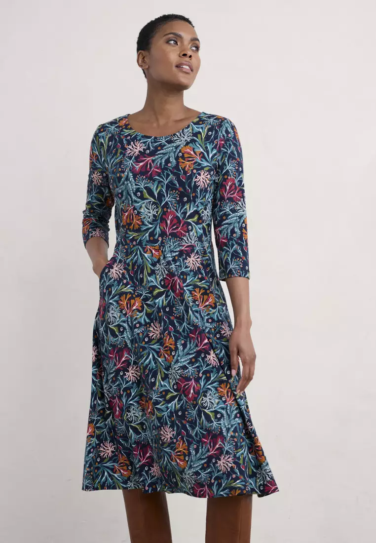 Seasalt Cornwall Seasalt Cornwall Petite Multi April Dress 2024 | Buy ...