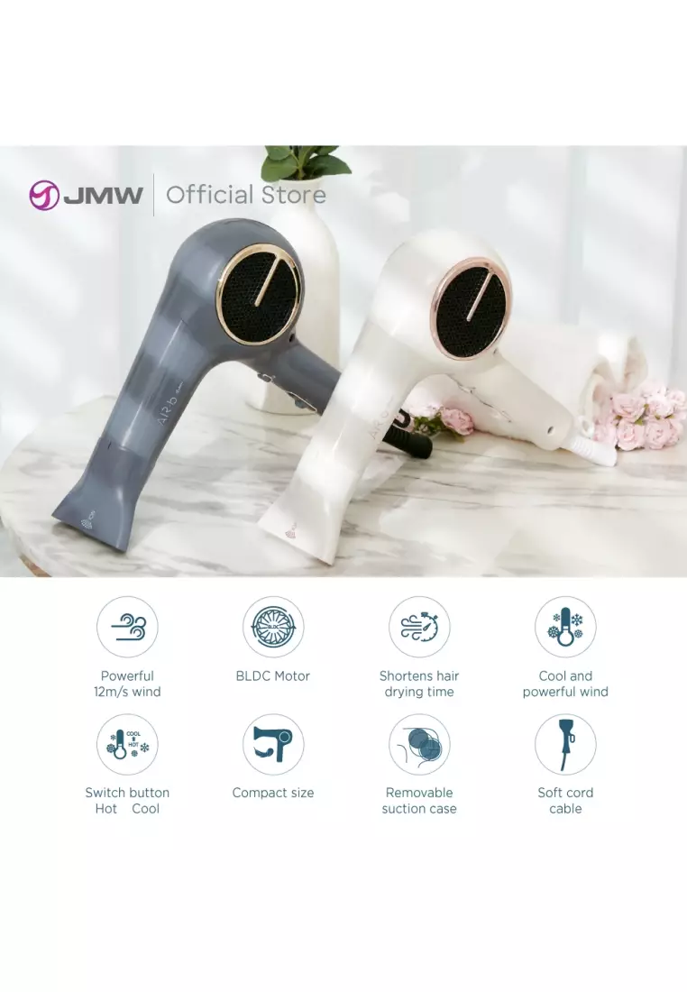 JMW Air-b Hair Dryer / Pengering Rambut - Light Beige