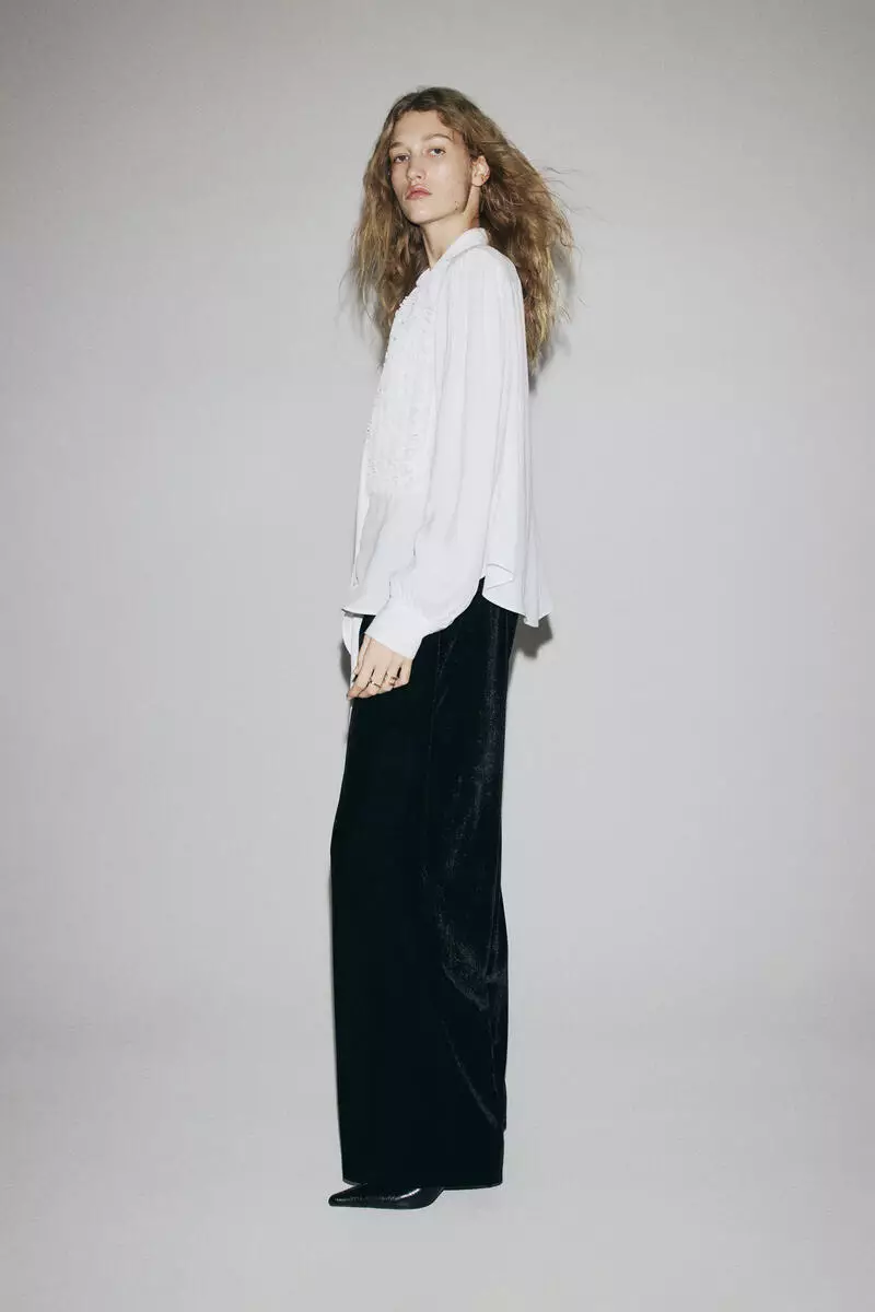 Velour trousers