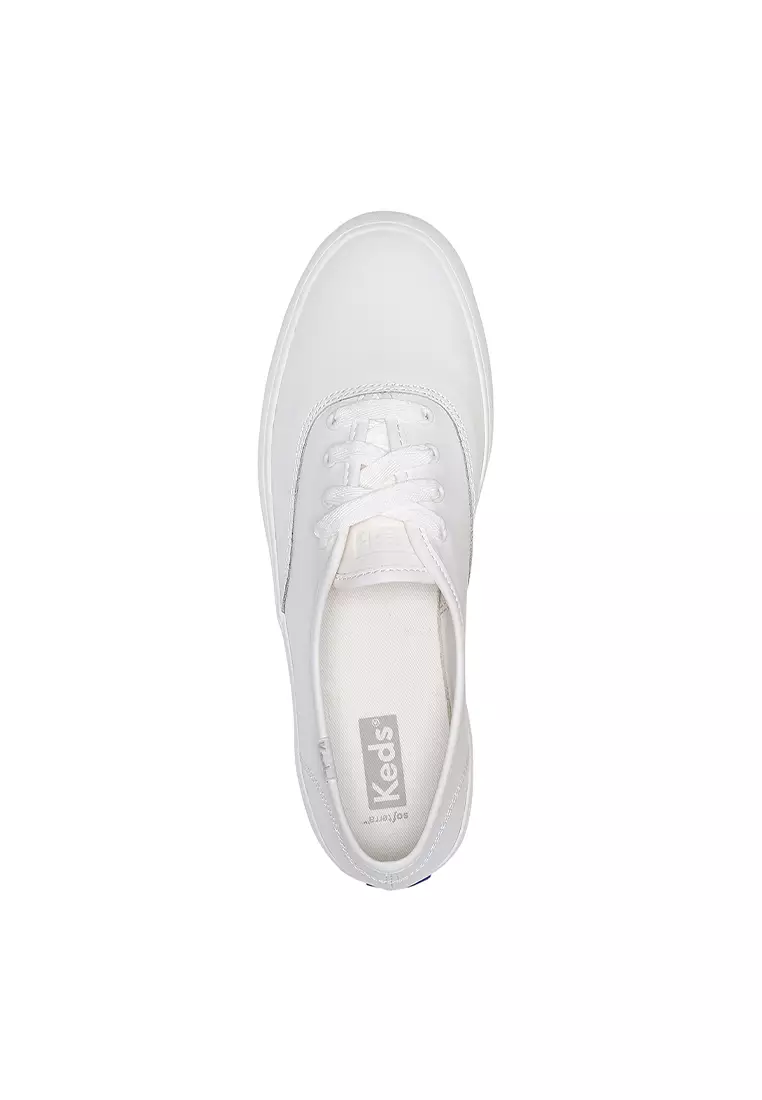 Womens' Champion GN Leather Sneaker White (WH67979)