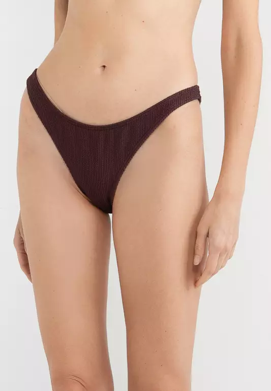 Refined High Side Brazilian Bikini Bottom
