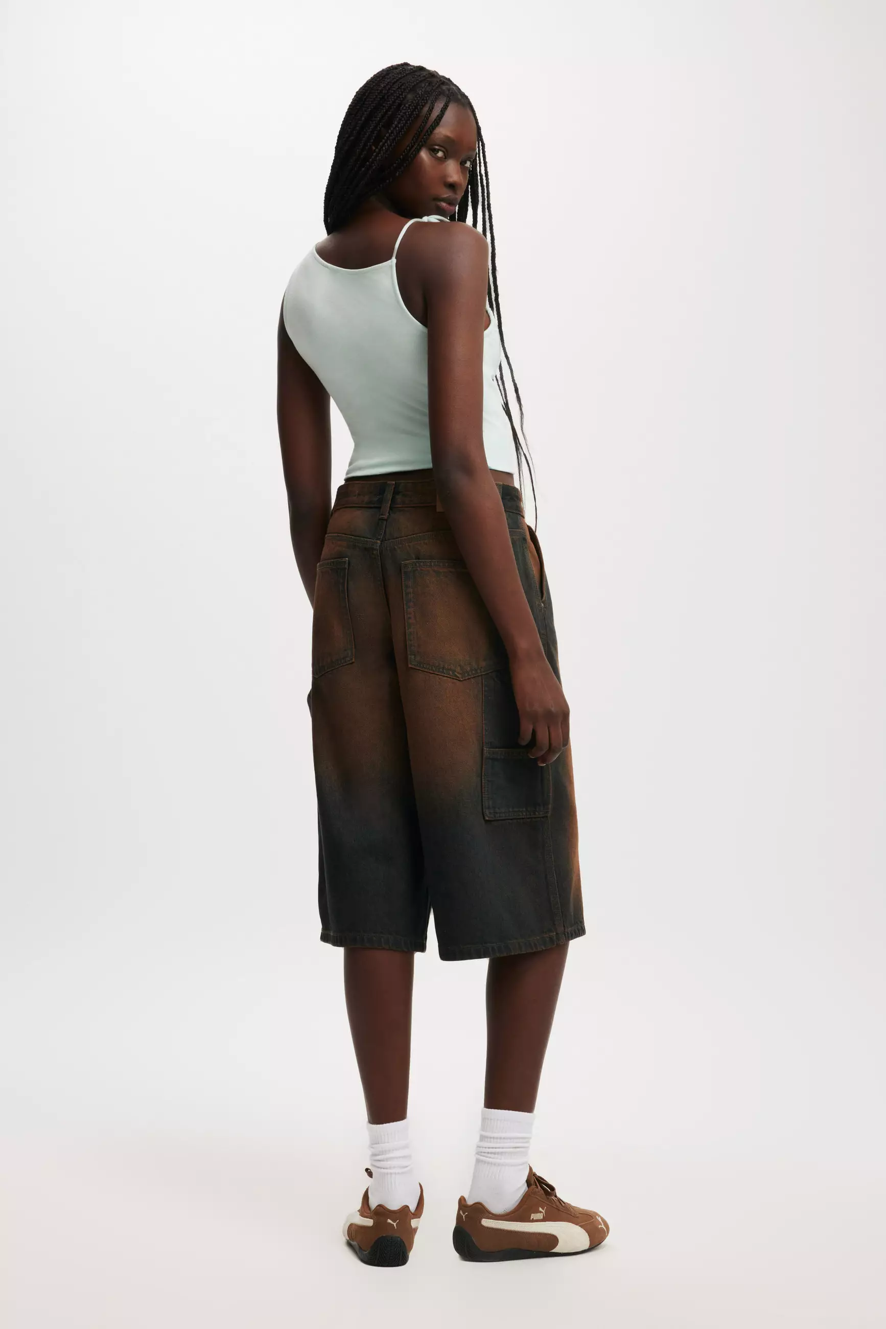 COTTON ON - JEANSWEARS - 91 BAGGY DENIM JORT