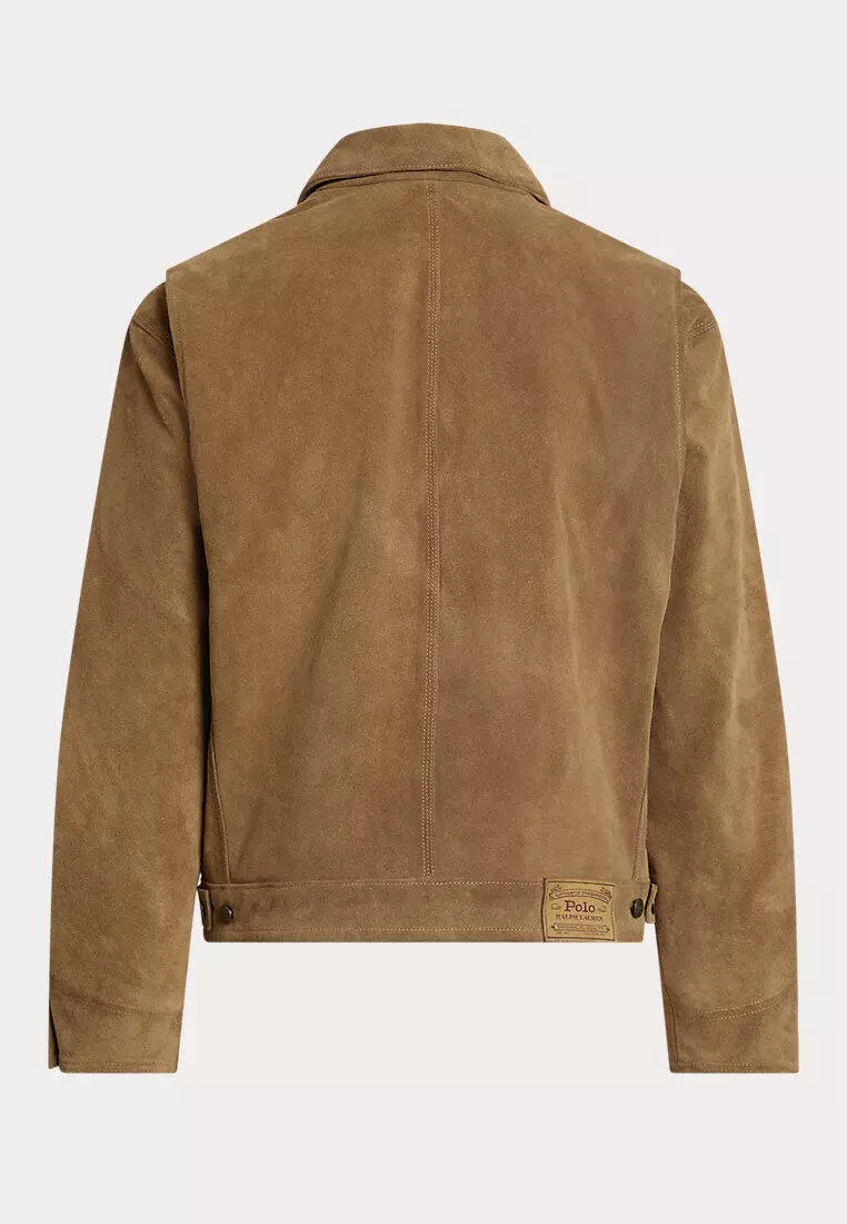 POLO Ralph Lauren suede jacket レザージャケット Buy Polo Ralph Lauren Suede Jacket 2026 Online | ZALORA
