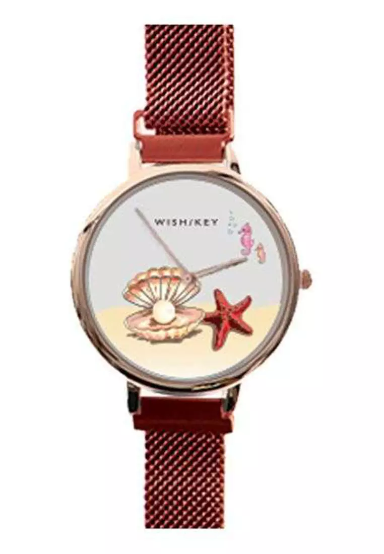 Jam Tangan Wanita Wish/Key Lulu WK4056RG/32