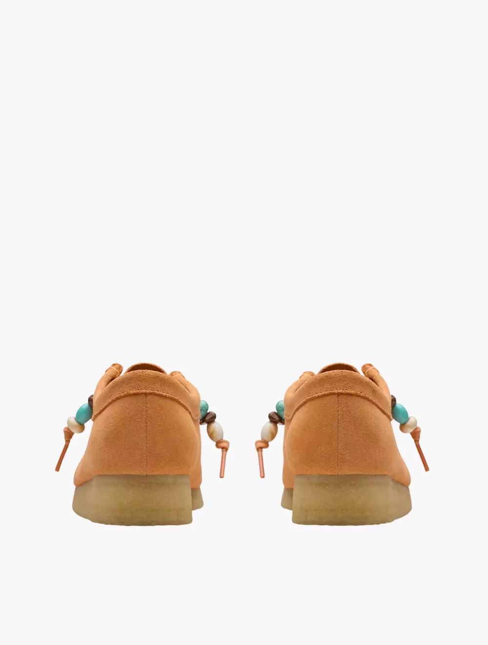 Clarks Wallabee Pale Peach Sde