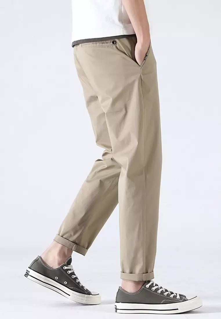 Man's Slim Ankle Suit Pants