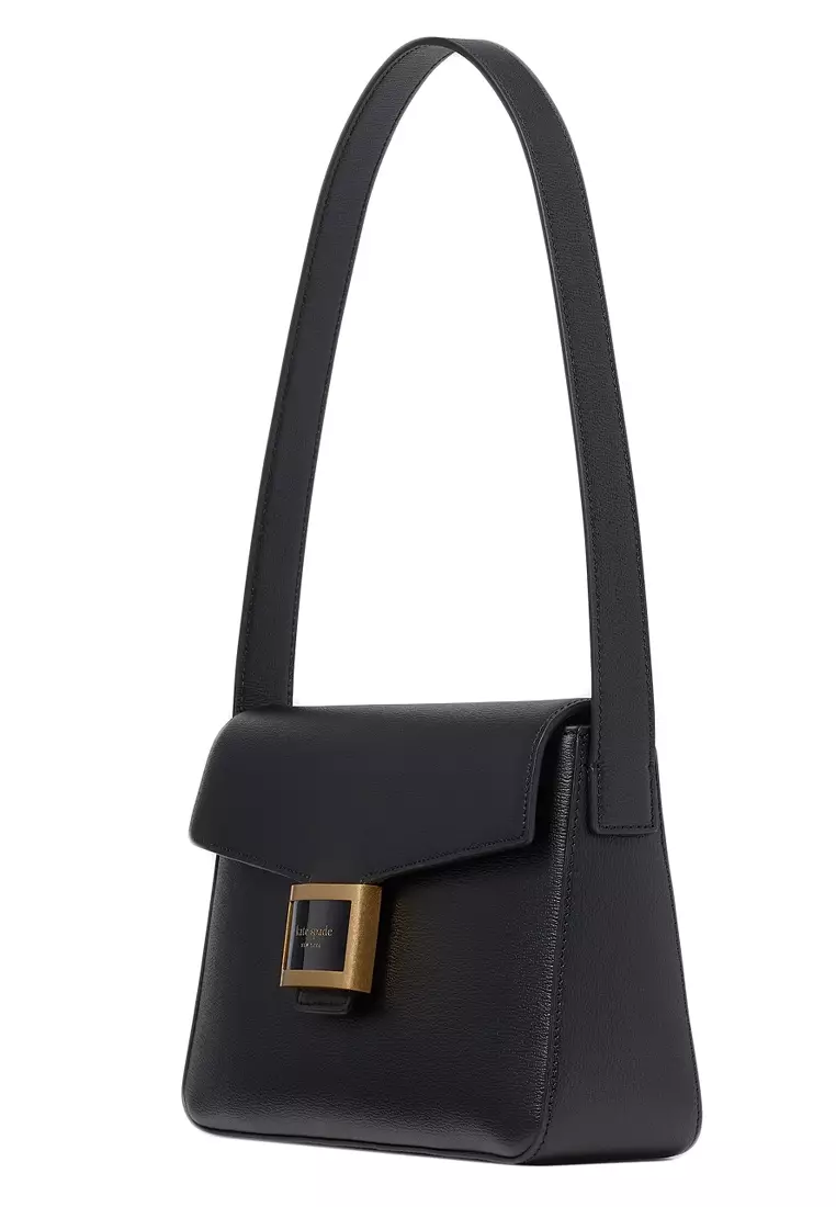 Katy Medium Shoulder Bag - Black