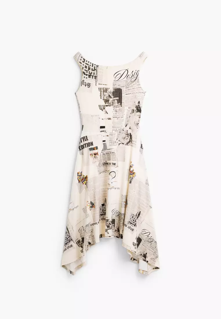 Printed Sleeveless Dress