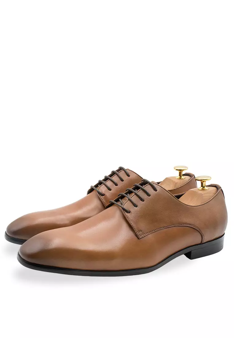 Ibarreta Semi-Wholecut Chestnut Derby