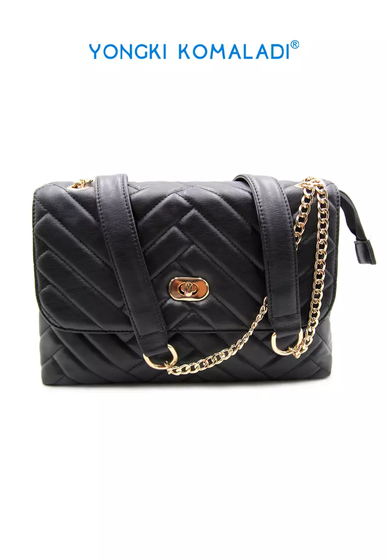 YONGKI KOMALADI SHOULDER BAG OL-SYGNO450031 HITAM